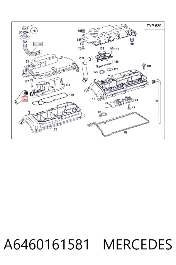  A6460161581 Mercedes
