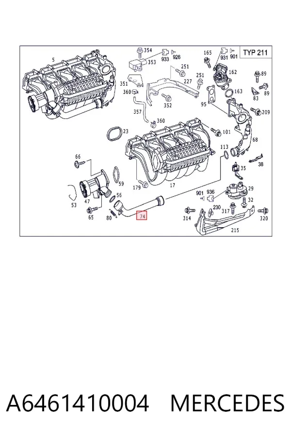  A6461410004 Mercedes