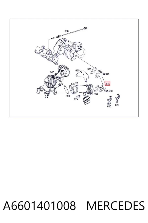 A6601401008 Mercedes