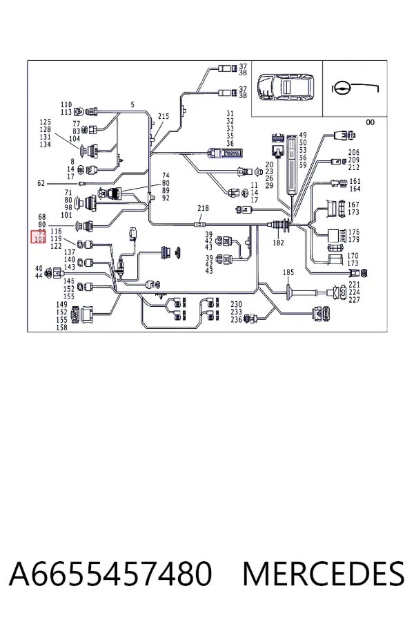  A6655457480 Mercedes