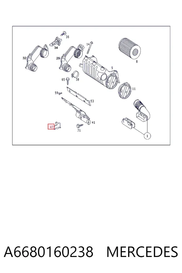  A6680160238 Mercedes