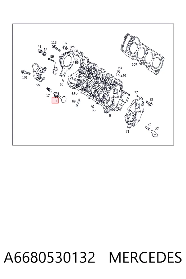  A6680530132 Mercedes