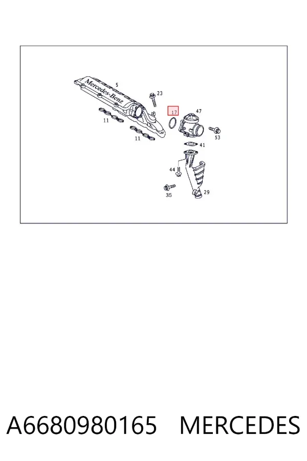  A6680980165 Mercedes