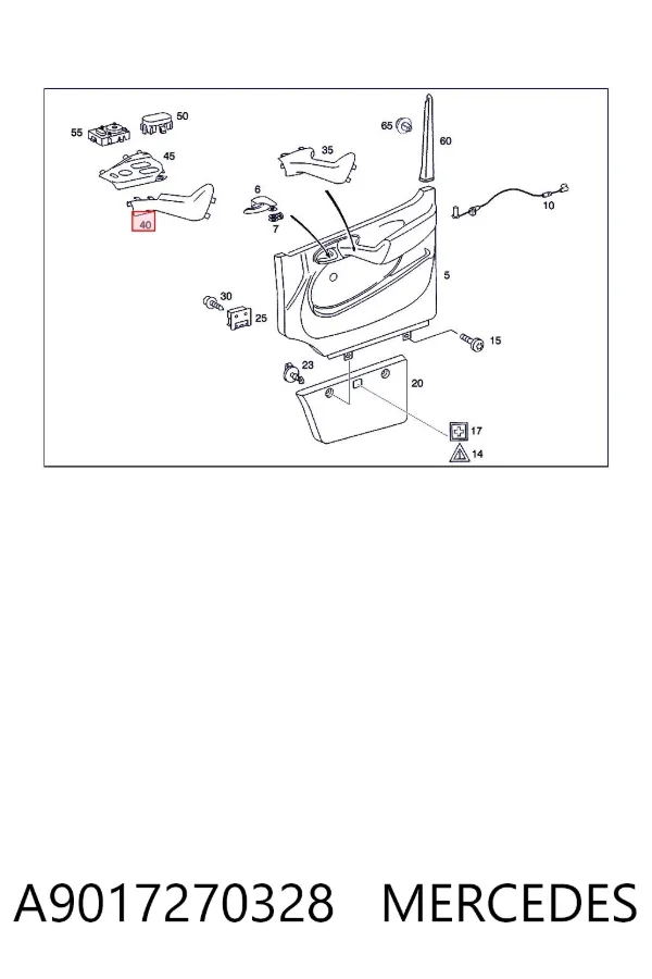  A9017270328 Mercedes