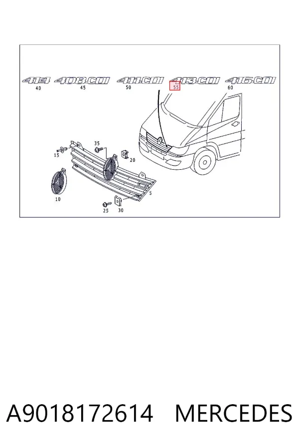  A9018172614 Mercedes