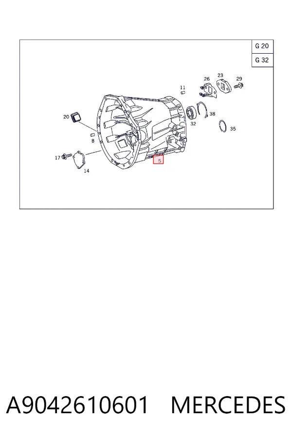  A9042610601 Mercedes