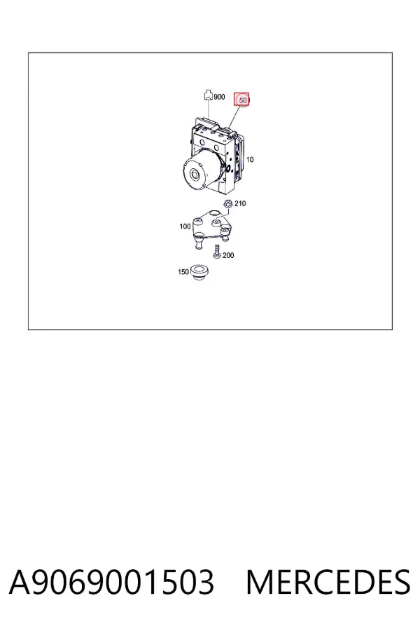  A9069001503 Mercedes