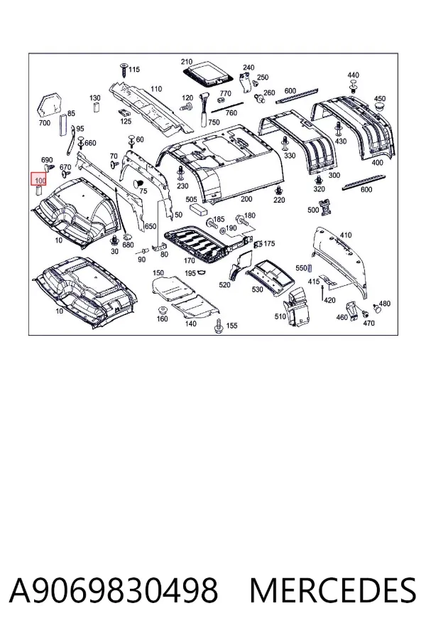  A9069830498 Mercedes