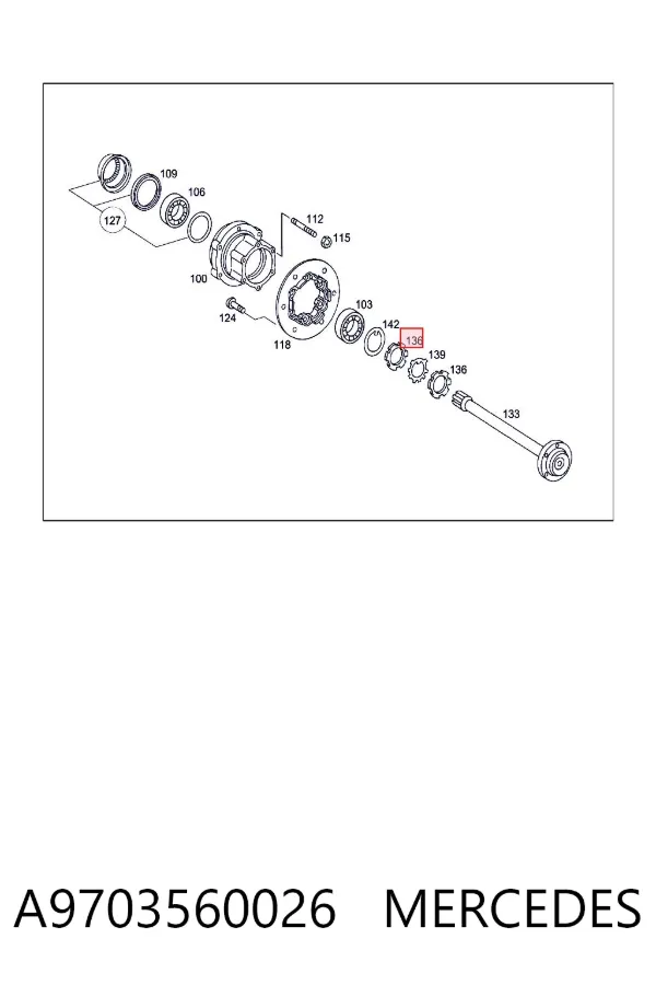  A9703560026 Mercedes