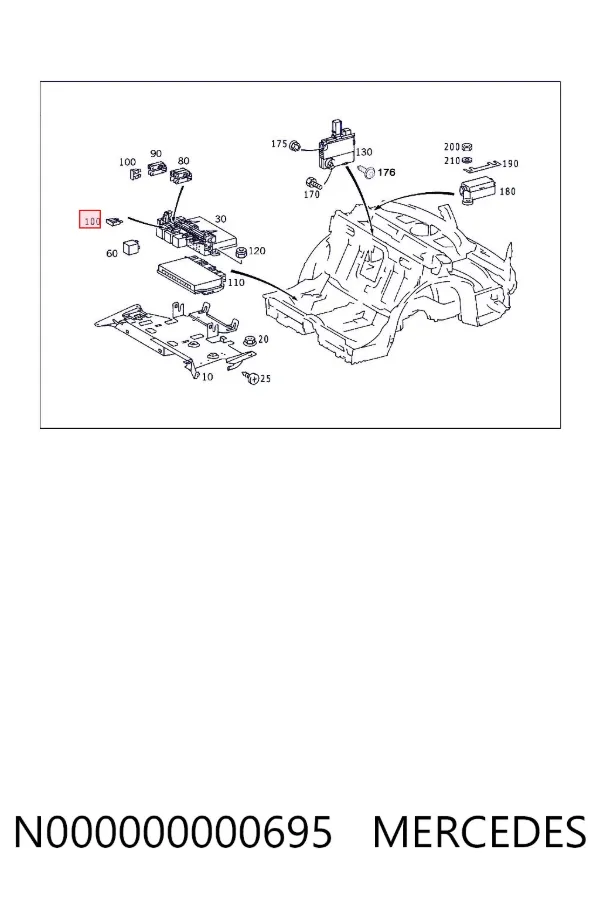  N000000000695 Mercedes