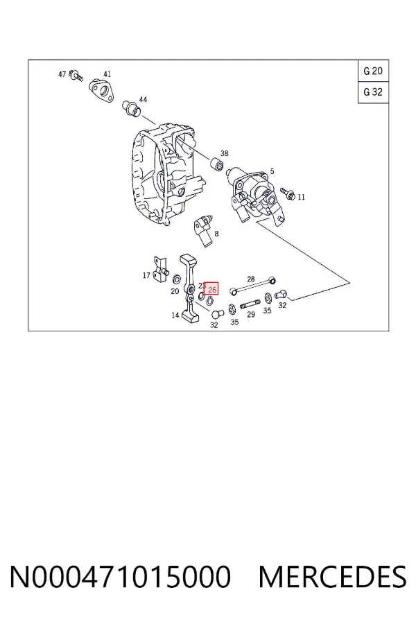  N000471015000 Mercedes