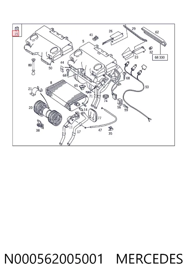 N000562005001 Mercedes