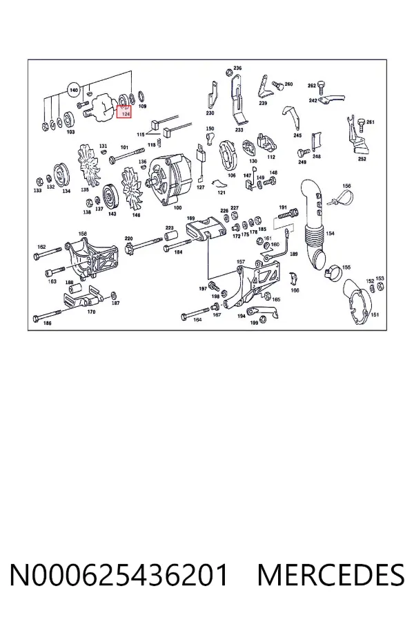  N000625436201 Mercedes