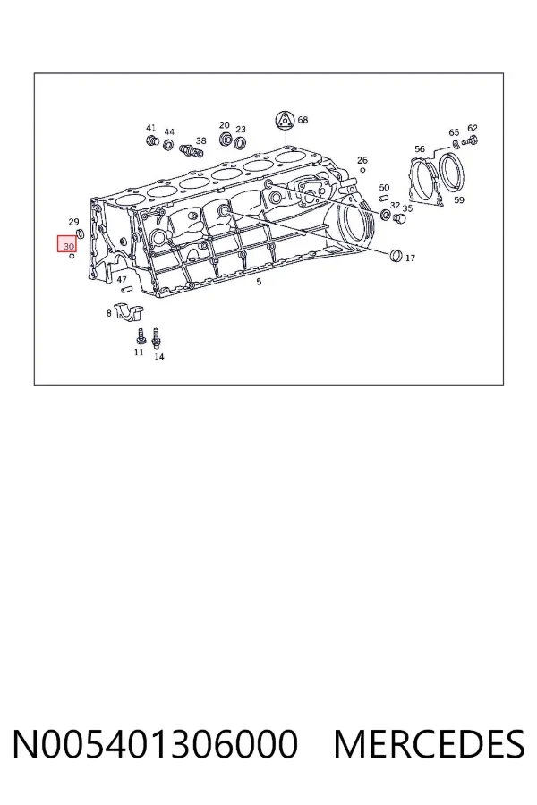  N005401306000 Mercedes