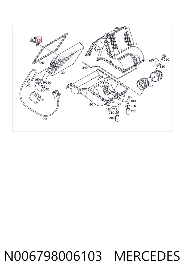  N006798006103 Mercedes