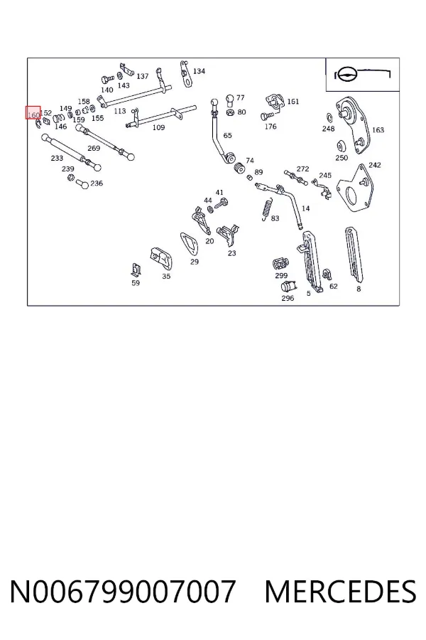  N006799007007 Mercedes