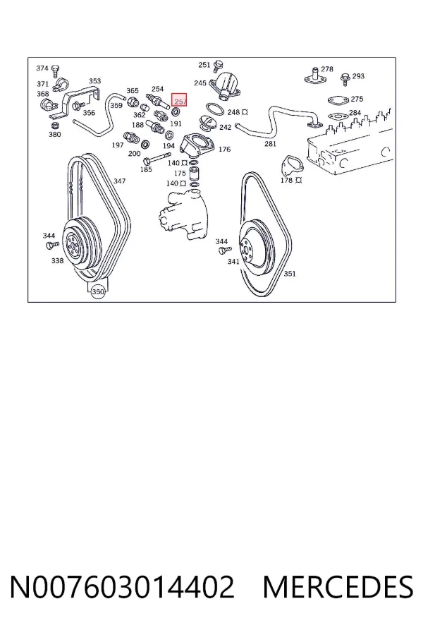  N007603014402 Mercedes