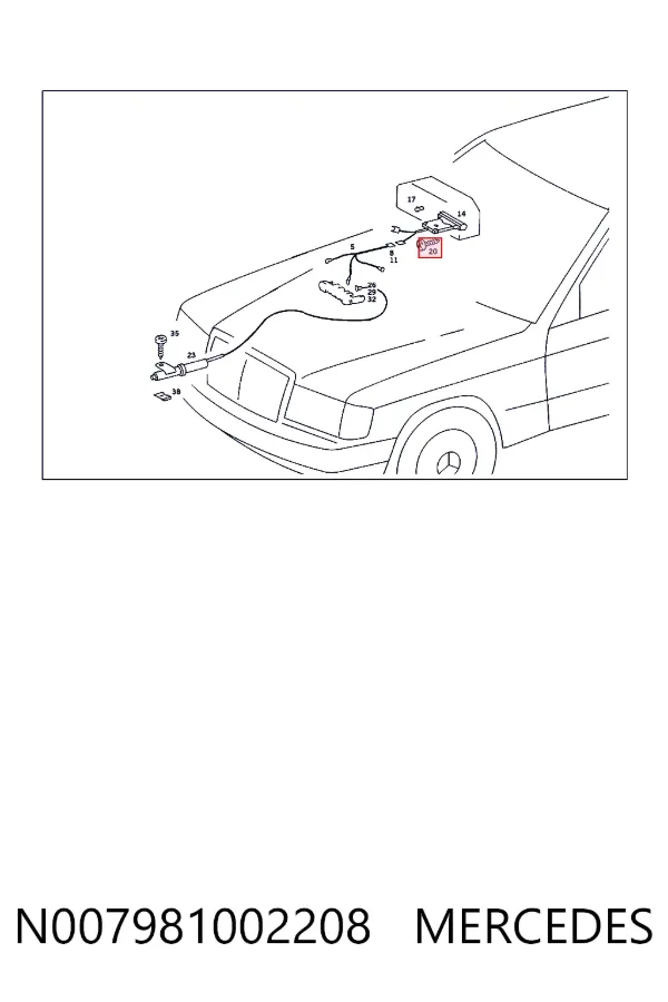  N007981002208 Mercedes