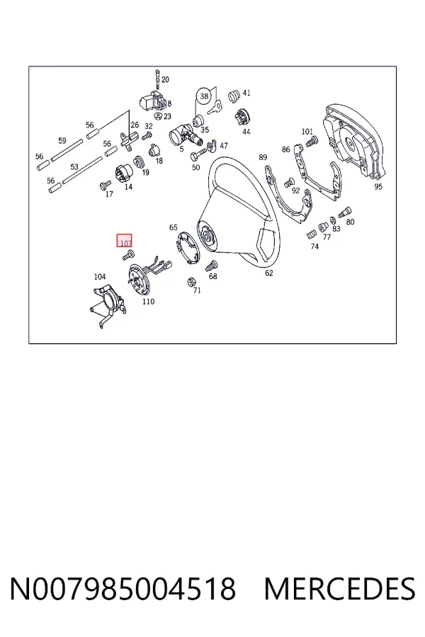  N007985004518 Mercedes