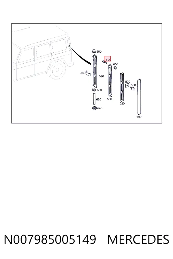  N007985005149 Mercedes