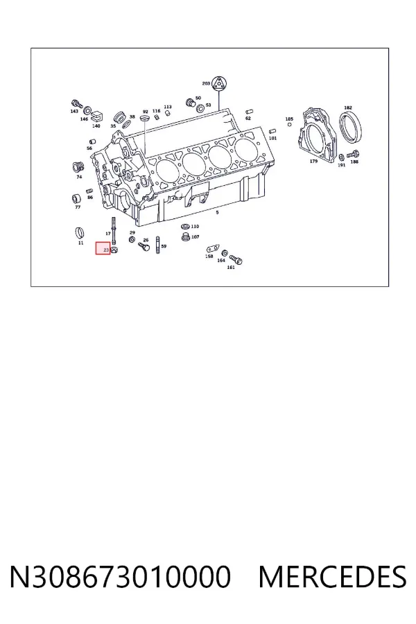  N308673010000 Mercedes