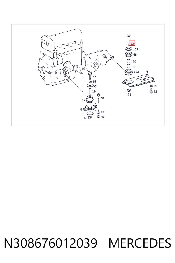  N308676012039 Mercedes