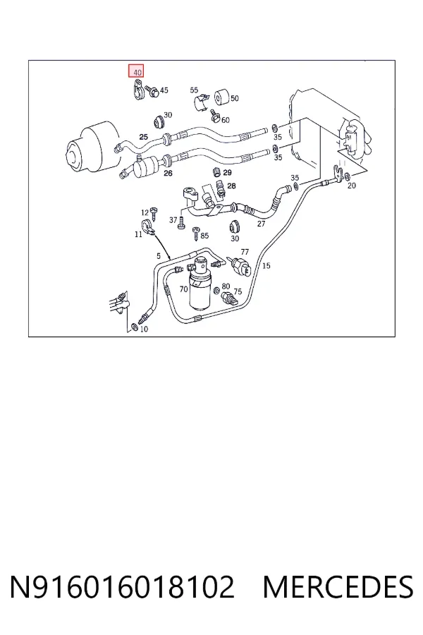  N916016018102 Mercedes
