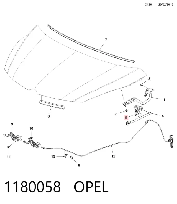  1180058 Opel