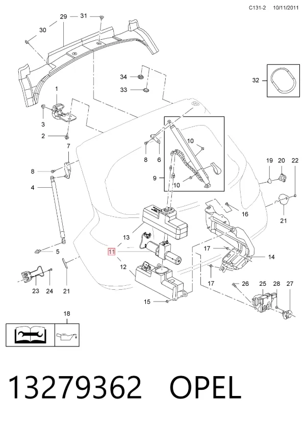  13279362 Opel