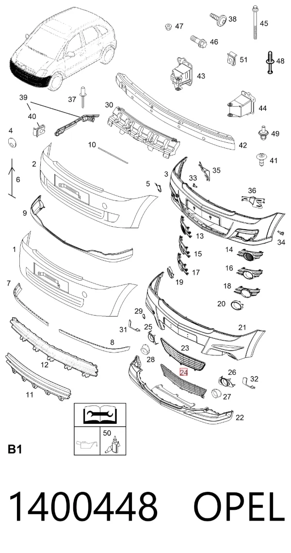  1400448 Opel