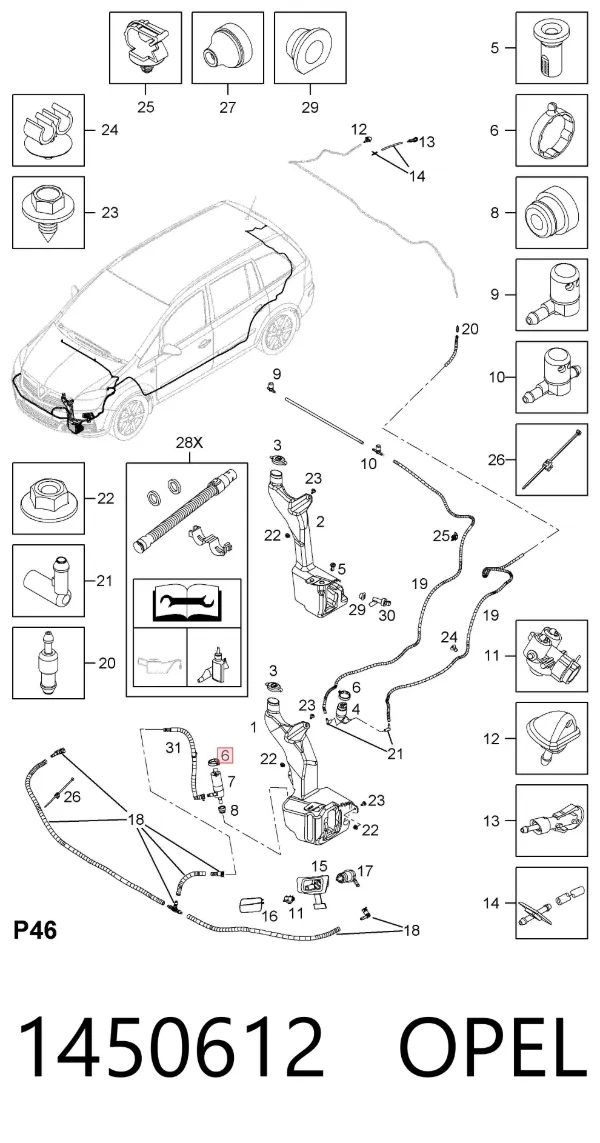  1450612 Opel
