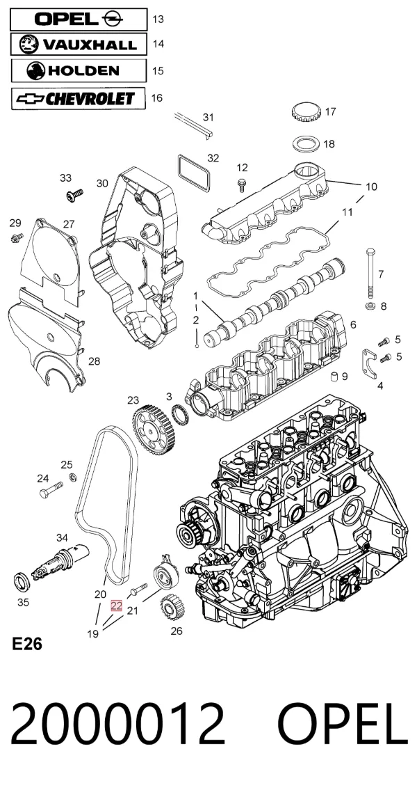  2000012 Opel
