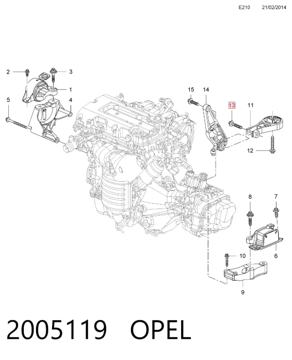  2005119 Opel