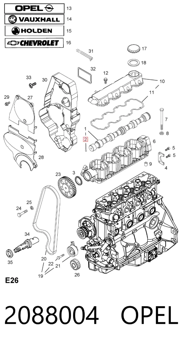  2088004 Opel