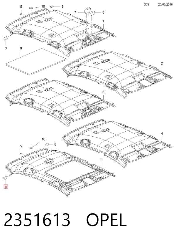  2351613 Opel