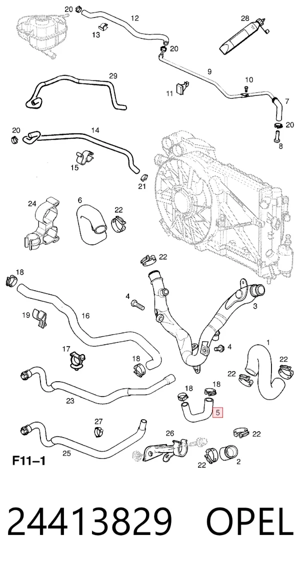  24413829 Opel
