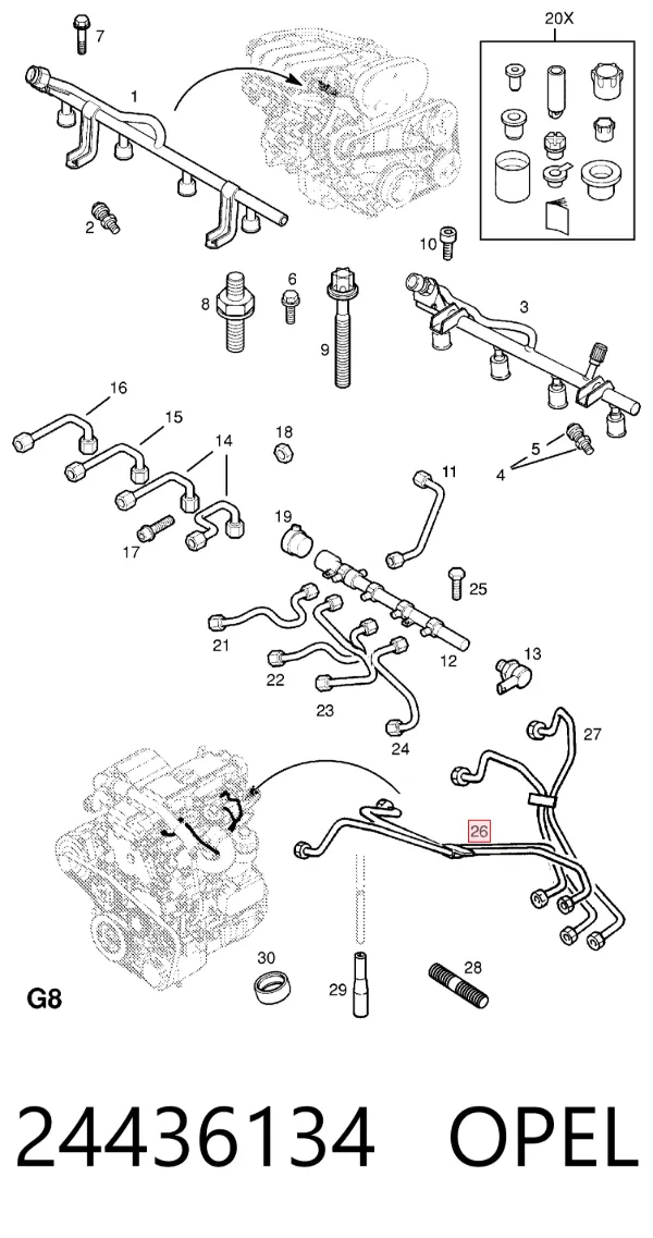 24436134 Opel