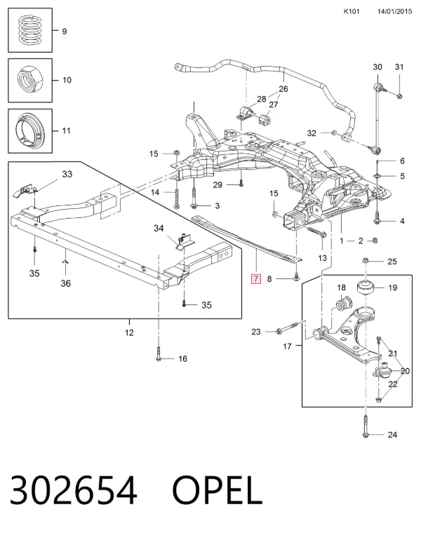  302654 Opel