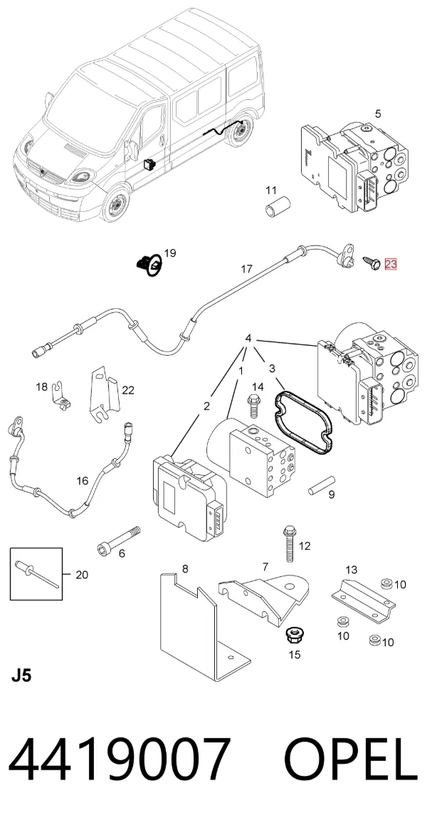  4419007 Opel