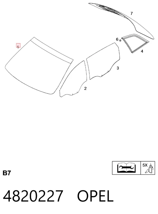 Parabrisas Chevrolet Captiva II