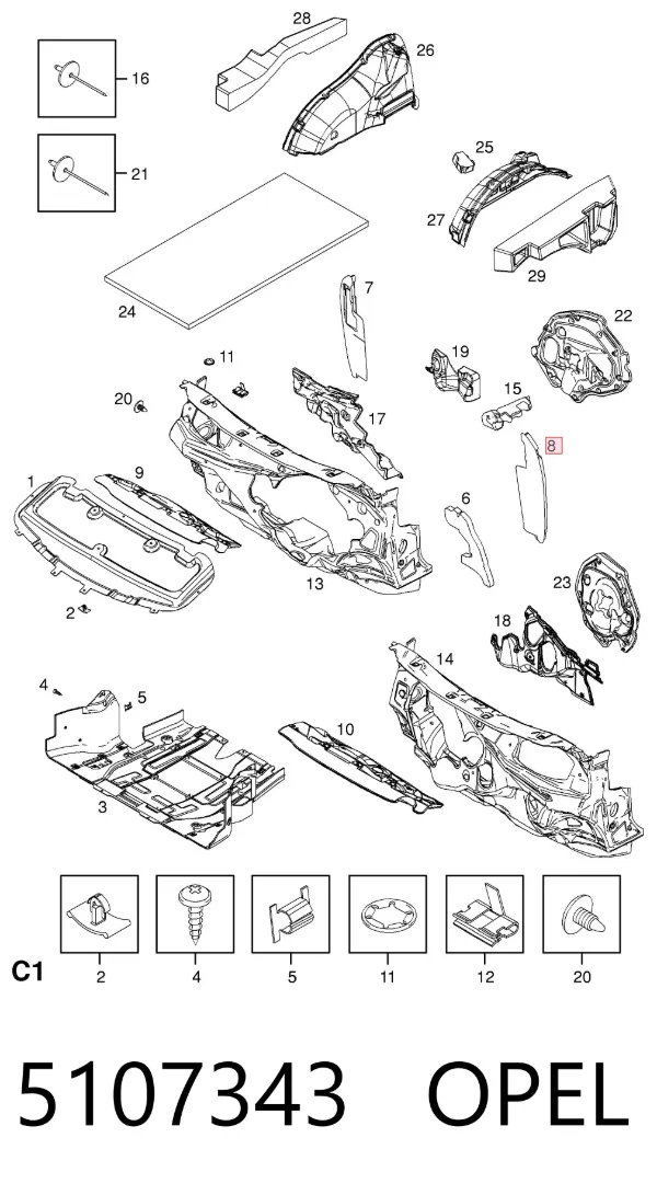  5107343 Opel
