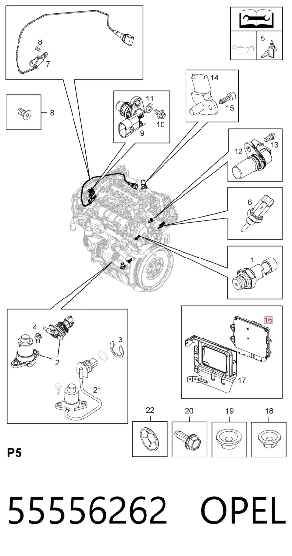 ECU Opel Astra H