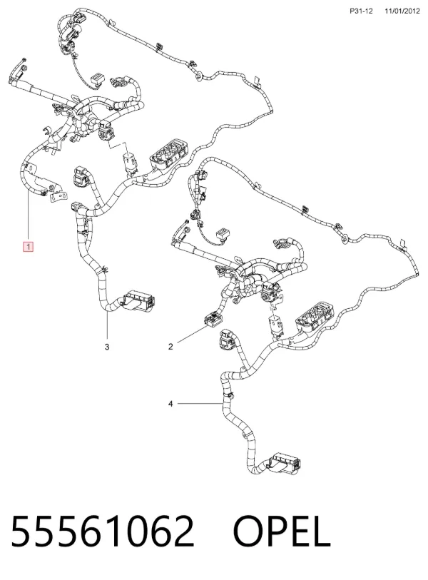  55561062 Opel