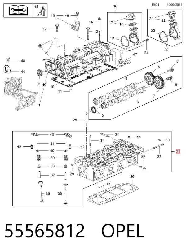 Culata Opel Insignia A