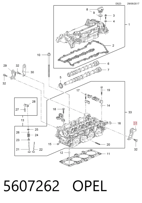  5607262 Opel