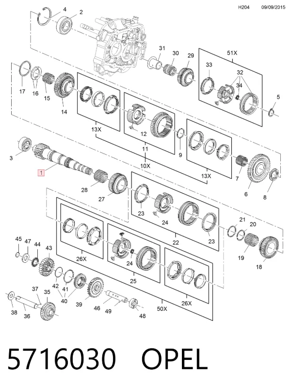  5716030 Opel