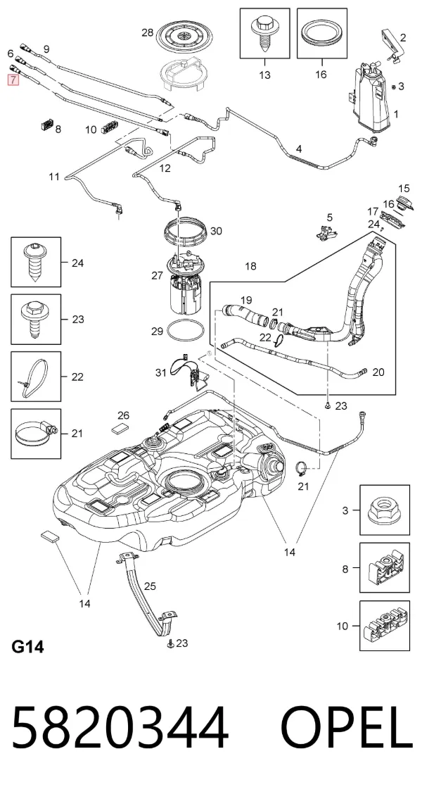  5820344 Opel