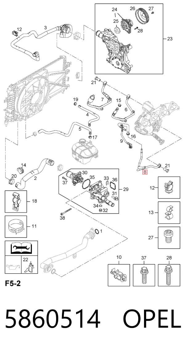  5860514 Opel