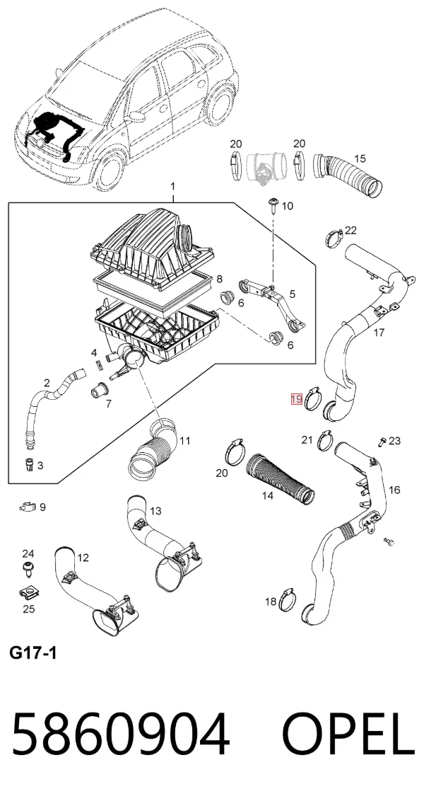  5860904 Opel