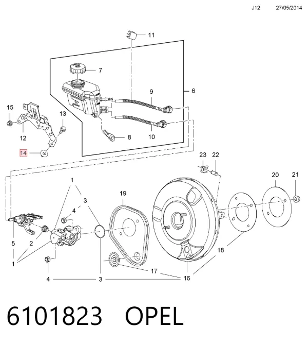  6101823 Opel